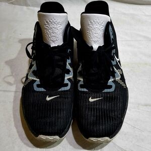 Nike Black & White Athletic Sneakers, Cushioned Sole Witness Style Name Size 18